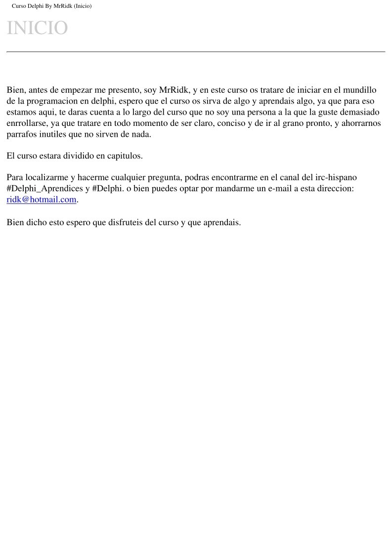 Imágen de pdf Curso de Delphi básico